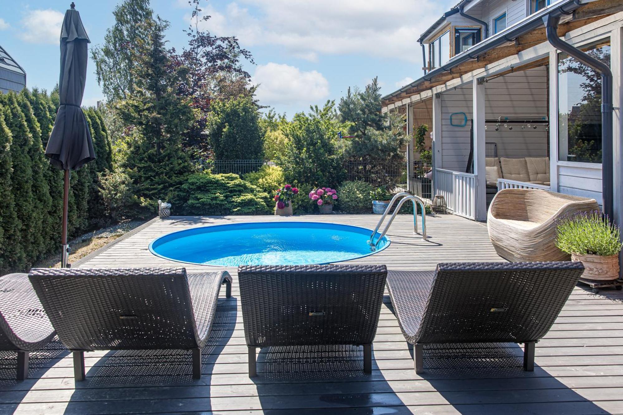 Villa With Private Pool Laumes Juosta Palanga Exteriör bild